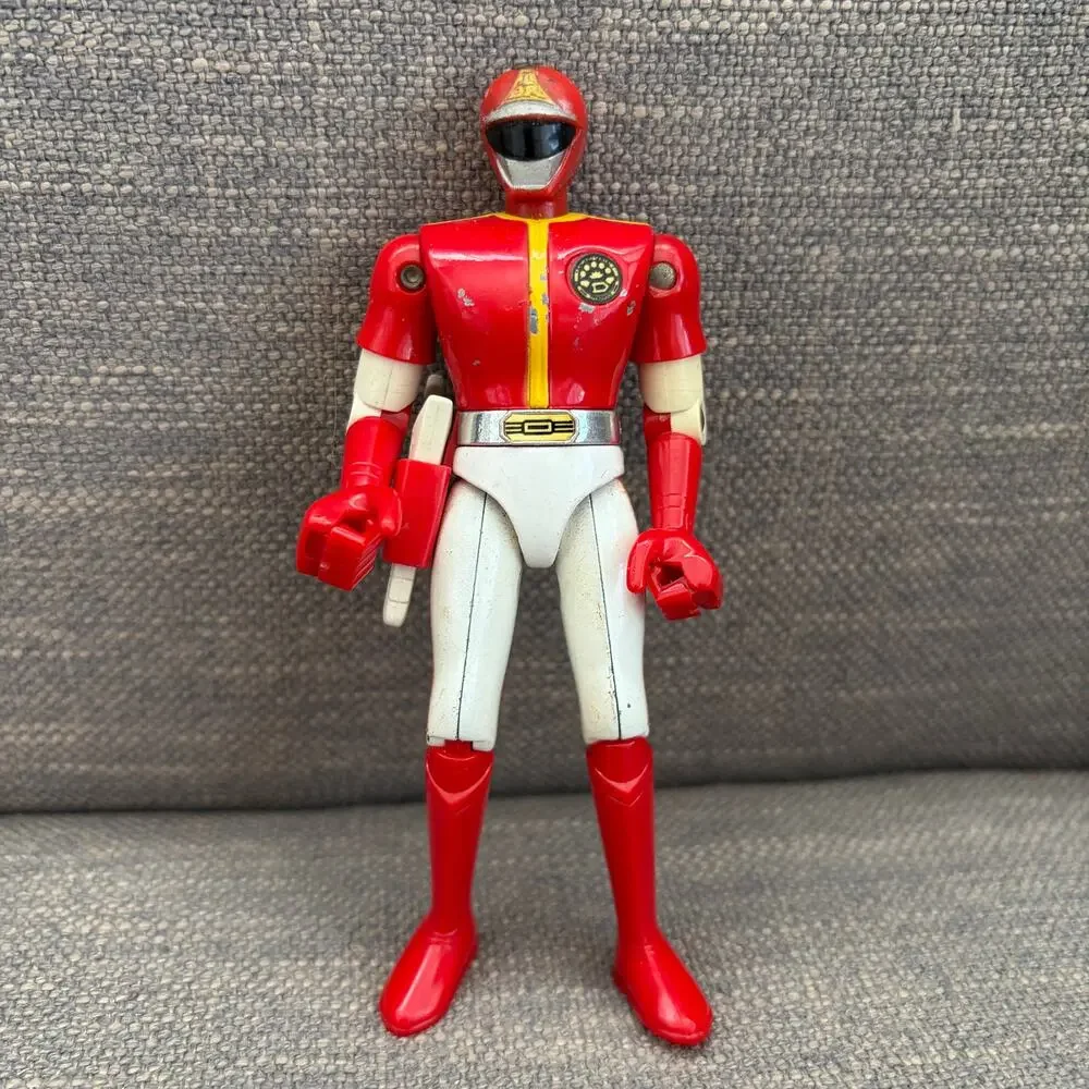 Popy Chogokin Dyna Red 1983 Japan Kagaku Sentai Dynaman Die-Cast 4.5